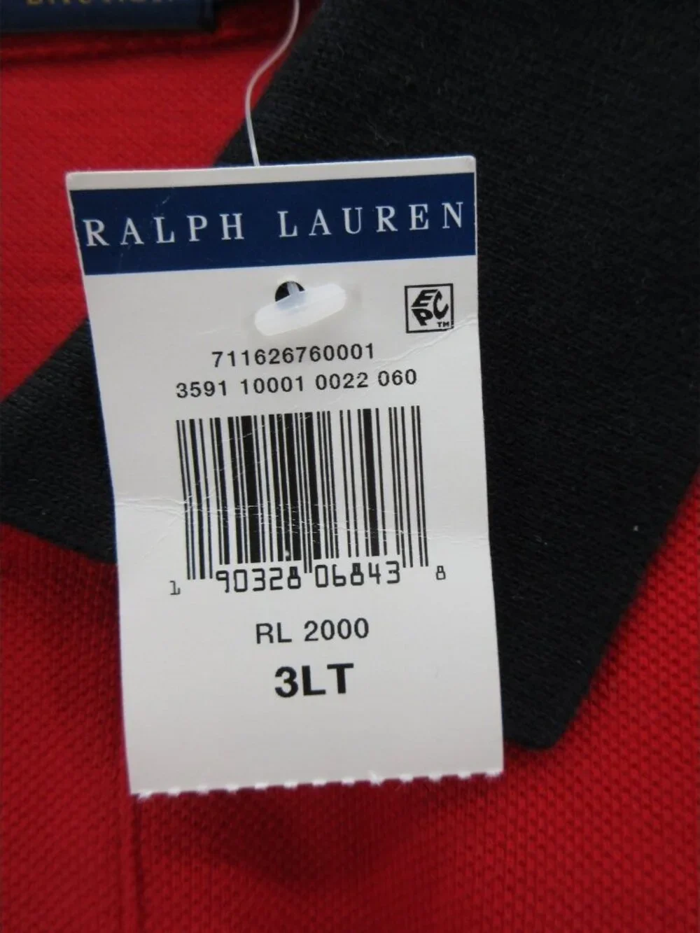 Polo Ralph Lauren Rugby Polo Shirt XXXL Tall Spain Big Pony Sportswear